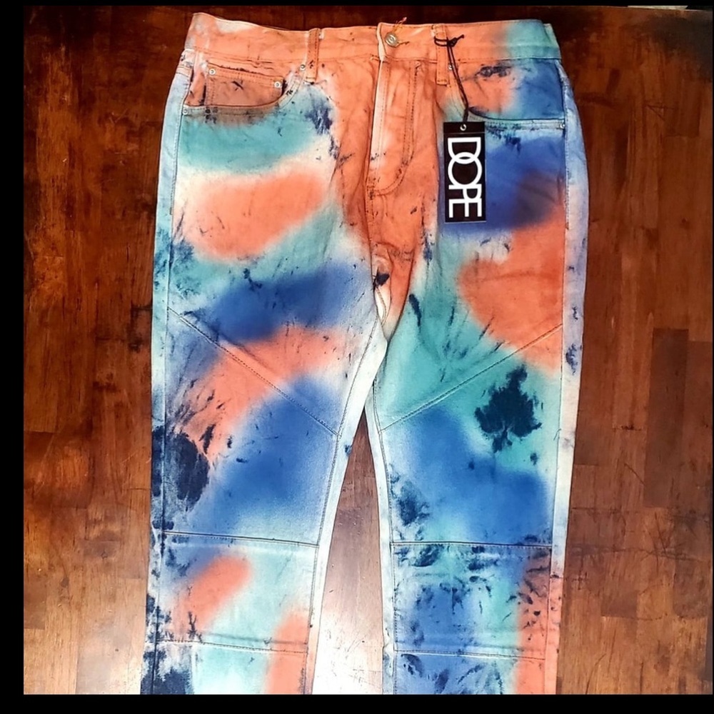 2 piece 2xl dope jacket tye dye - Picture 6 of 6